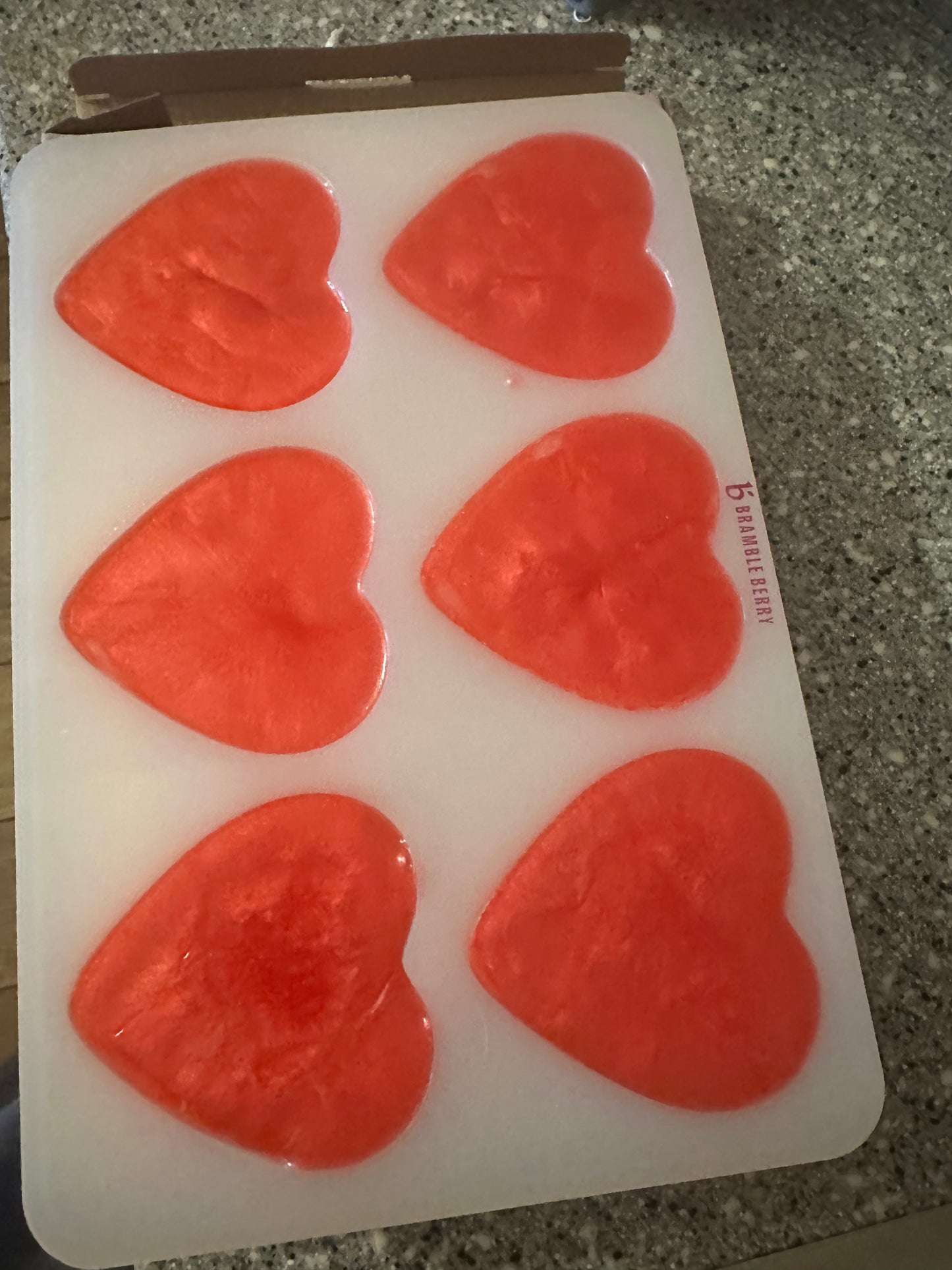 Lush & Succulent Heart-Shaped Soap