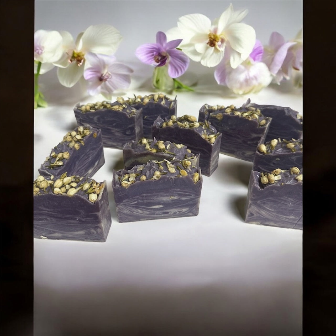 Swirled Orchid Bar Soap