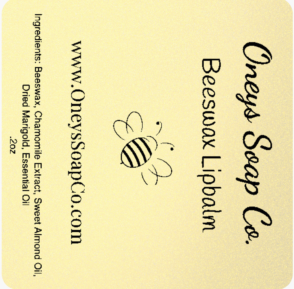 Natural Beeswax Lip Balm