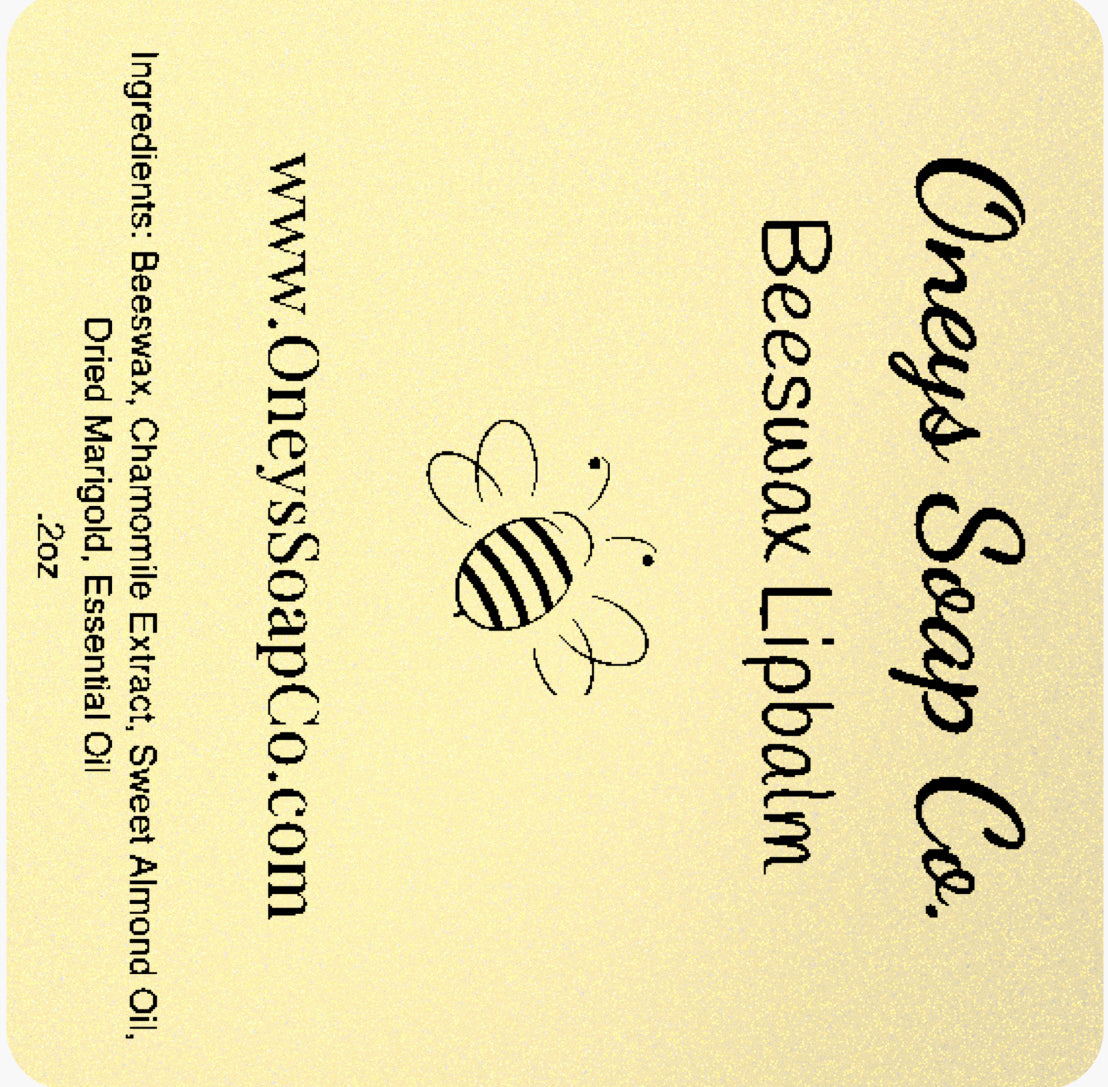 Natural Beeswax Lip Balm