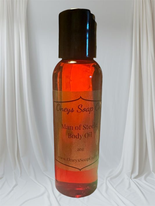 Man of "Steele" Body Oil