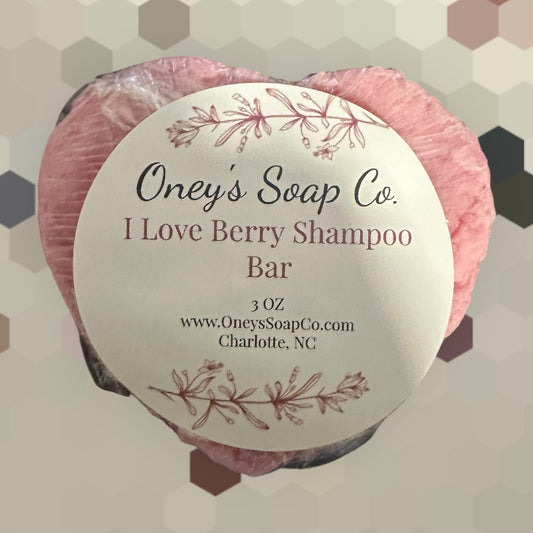 I Love Berry Shampoo Bar